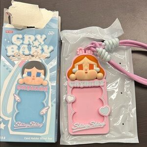 POP MART Crybaby Shiny Shiny Card Holder | Open Box | Authentic | With Box